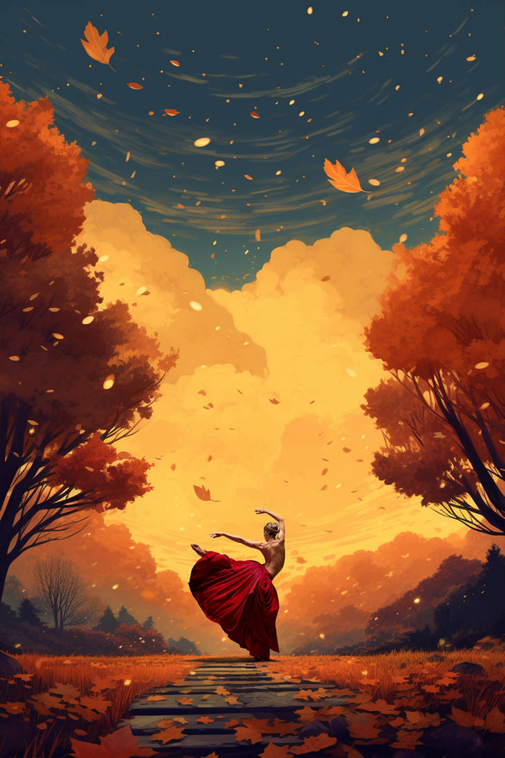 Deviantart Fall Fall dance by sasha-fantom on DeviantArt