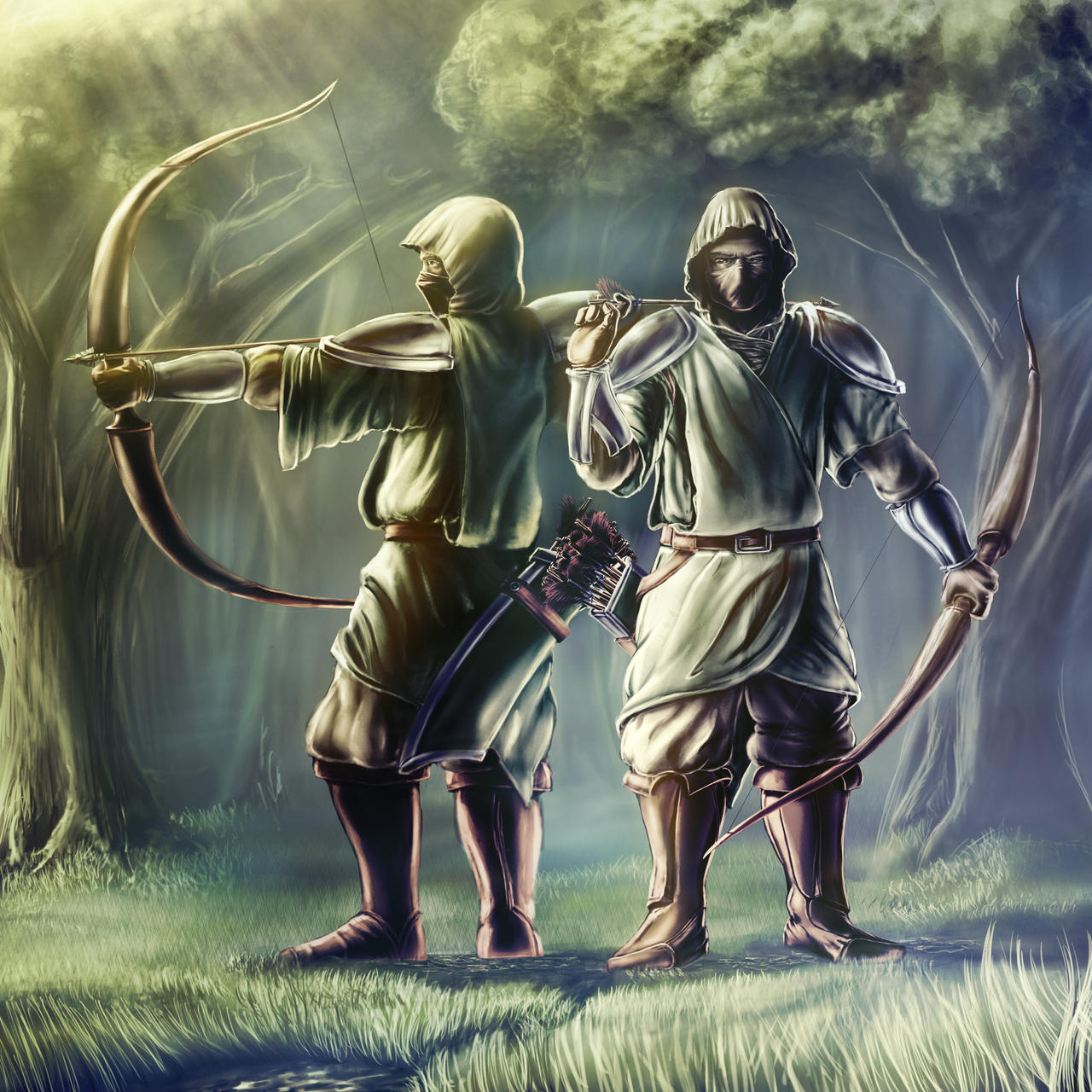 Twin Ranger by McJohnArt on DeviantArt