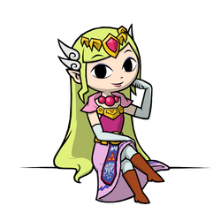 Commission - Princess Zelda 3