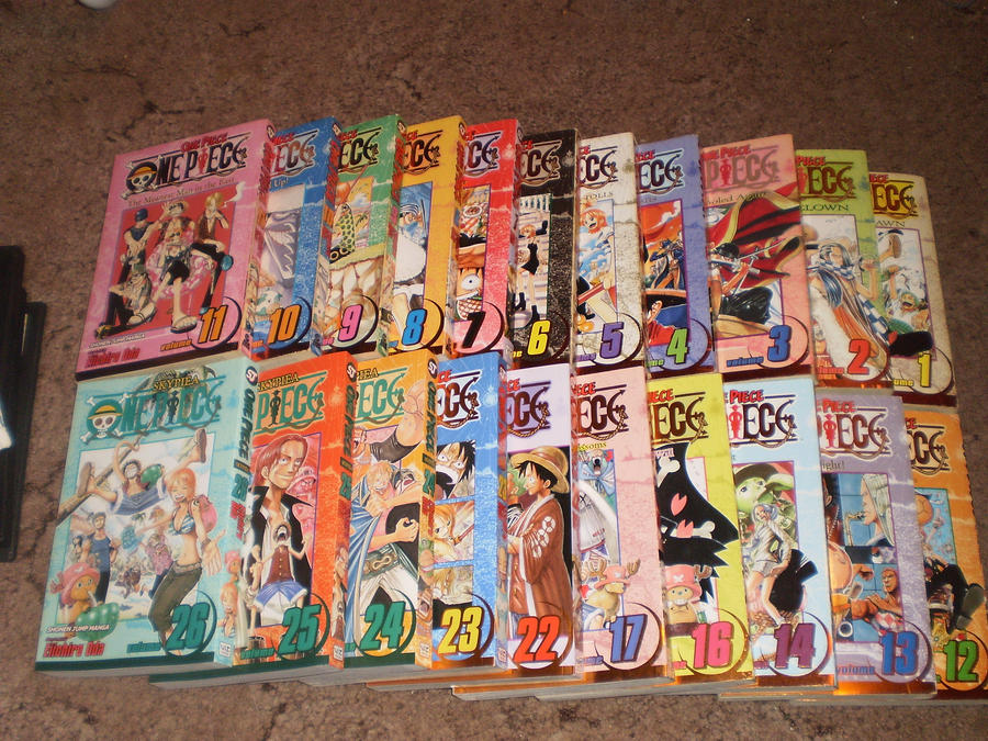 One Piece Vol 1 26 Manga By Rtown66 On Deviantart