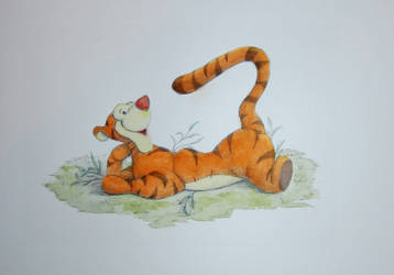 How to Paint Tigger...Again