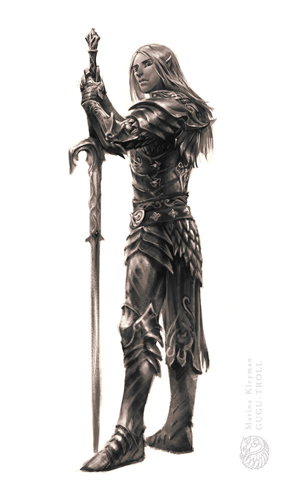 Mountain elf dragonrider by gugu-troll on DeviantArt