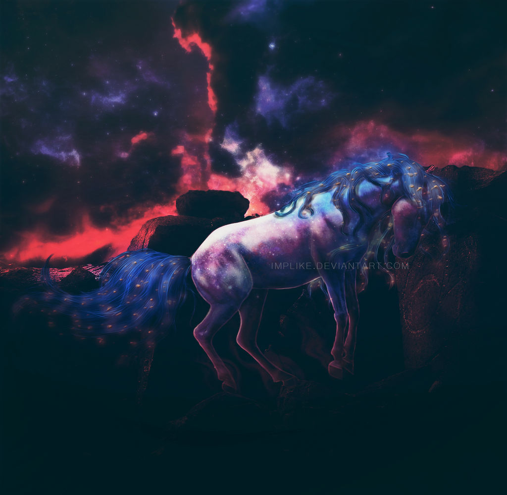 a light in seas of shadows by implike