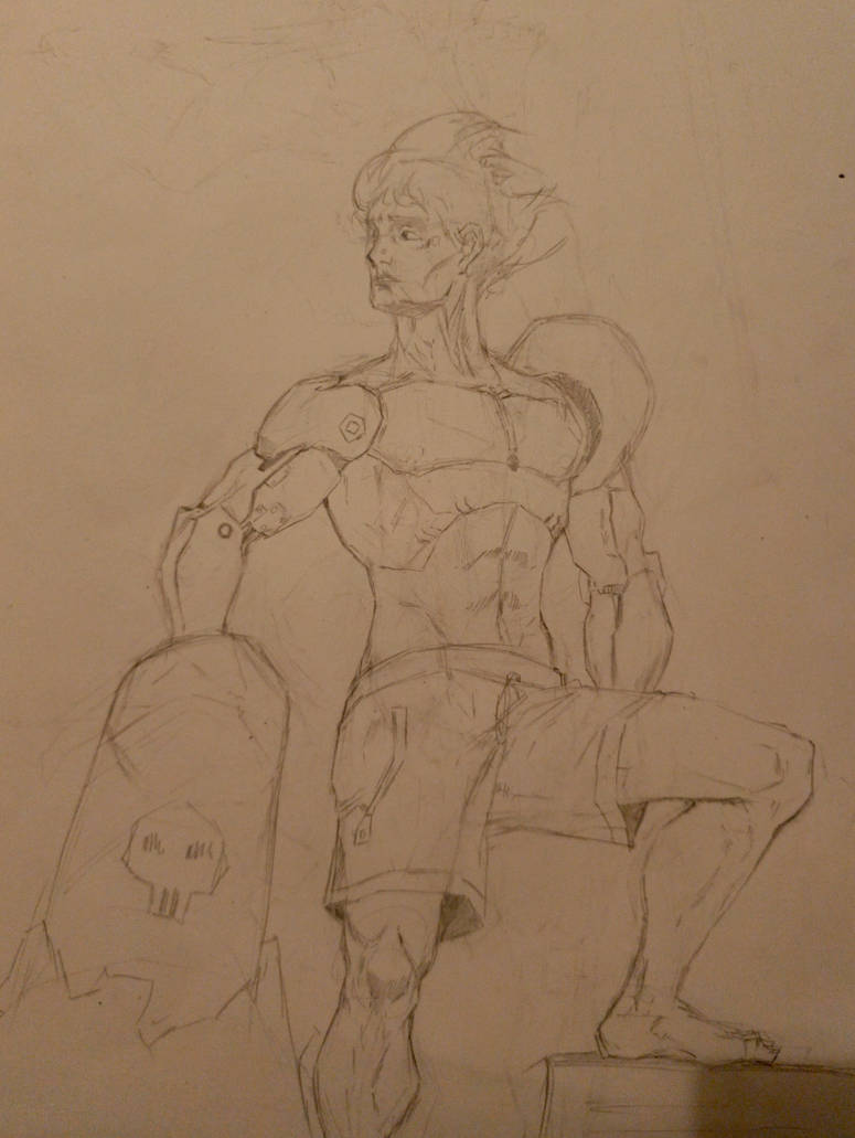 Psyborg Drawing Daily practice ( drawing some cyborg ) by Hichamrock1995 on DeviantArt