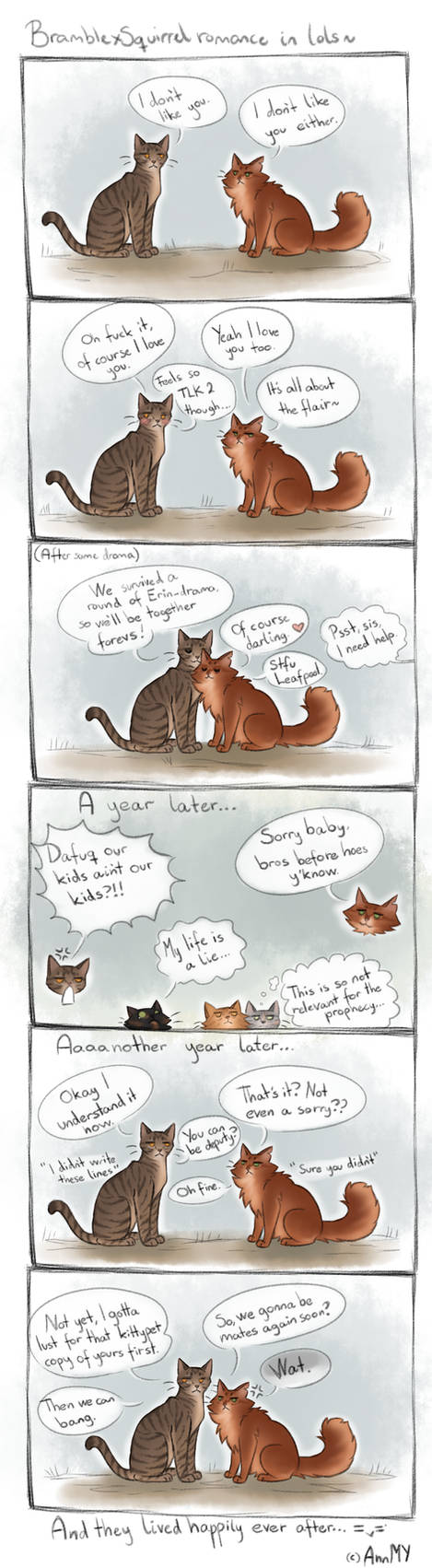 BramblexSquirrel romance in Lols by KittyStorage on DeviantArt