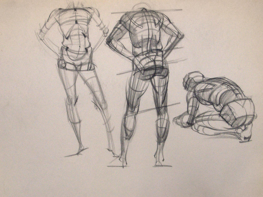 Man Figure Structure Figure Construction! by NathanFowkesArt on DeviantArt
