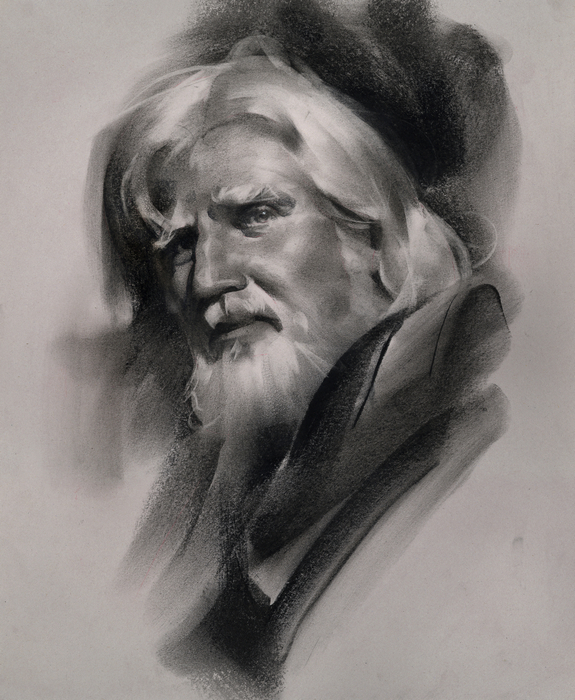 Portrait in Charcoal.