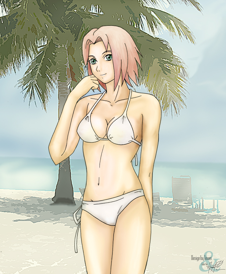 Sakura on the Beach