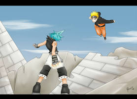 Naruto Vs Black Star