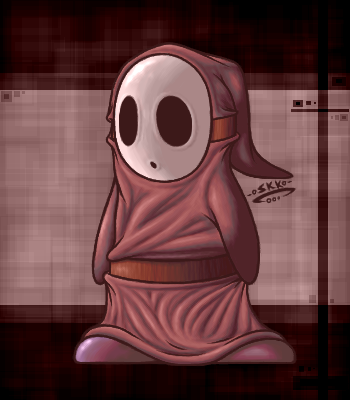 Shy Guy by shadowkitsunekirby
