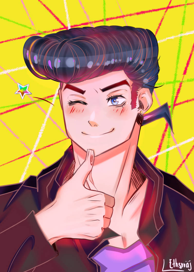 Josuke Jbba Higashikata Josuke- JJBA by Ethsrraj on DeviantArt