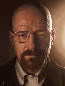 Bryan Cranston aka Walter White Portrait