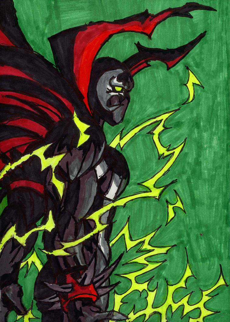 Spawn Ligning Spawn with Lightning by ChahlesXavier on DeviantArt