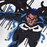 Punisher-Venom Flying