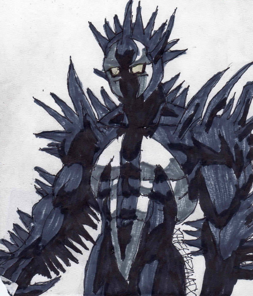 Spiky Spawn by ChahlesXavier on DeviantArt