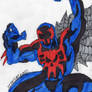 Spider-Man 2099 Jumping