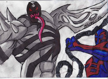 Anti-Venom and Spidey 2099