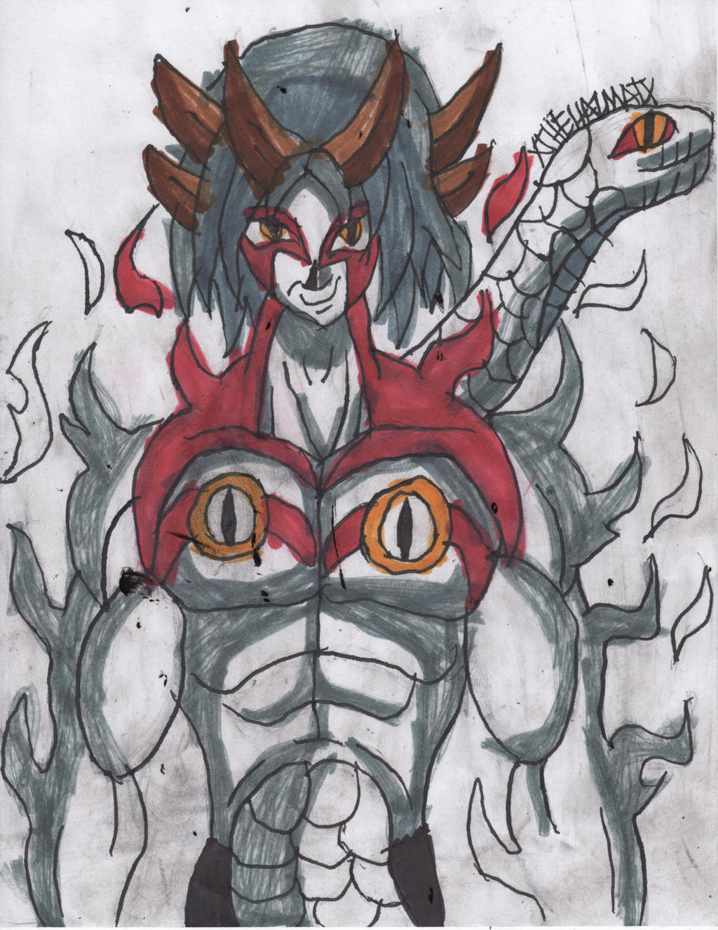 Kabuto Sage Art: Dragon Chakra Mode