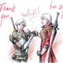 Brofist: Dante and Fenris