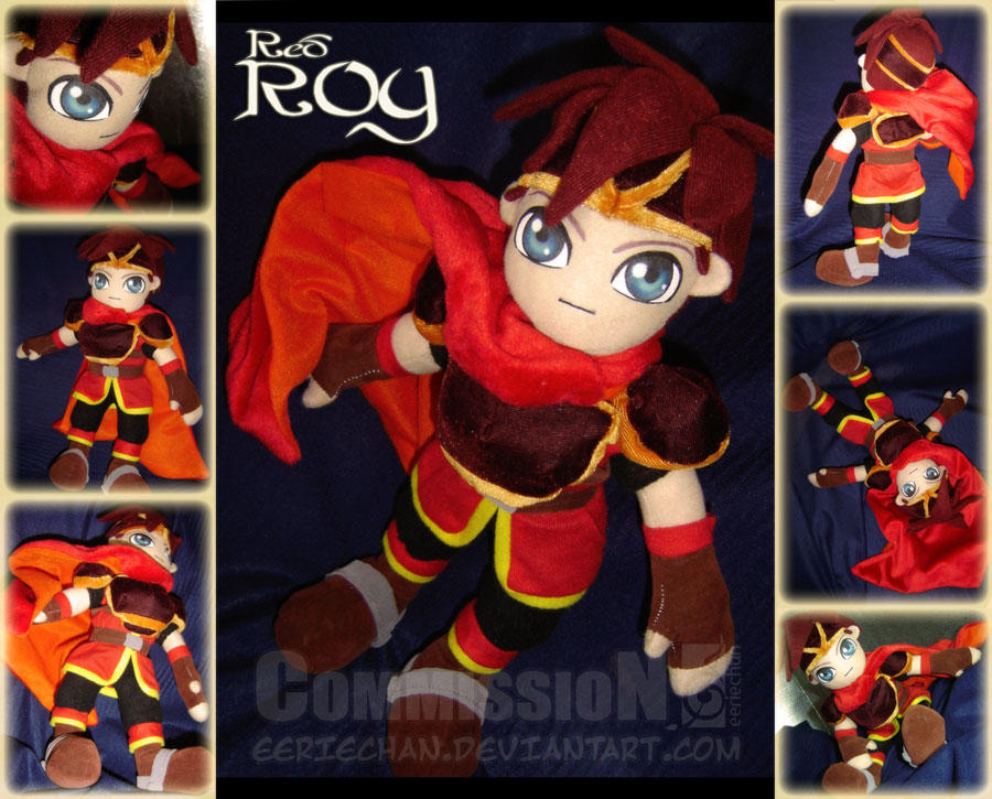Red Roy Plushie by eERIechan on DeviantArt