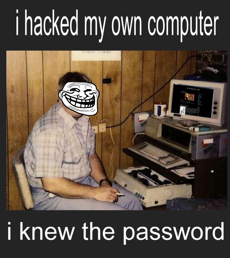 Meme Computer Hacker by pondonsie on DeviantArt