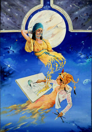 Artist.Painters...90:60 size, oil paintying. by Andranik88 Artist.Painters...90:60 size, oil paintying. by Andranik88