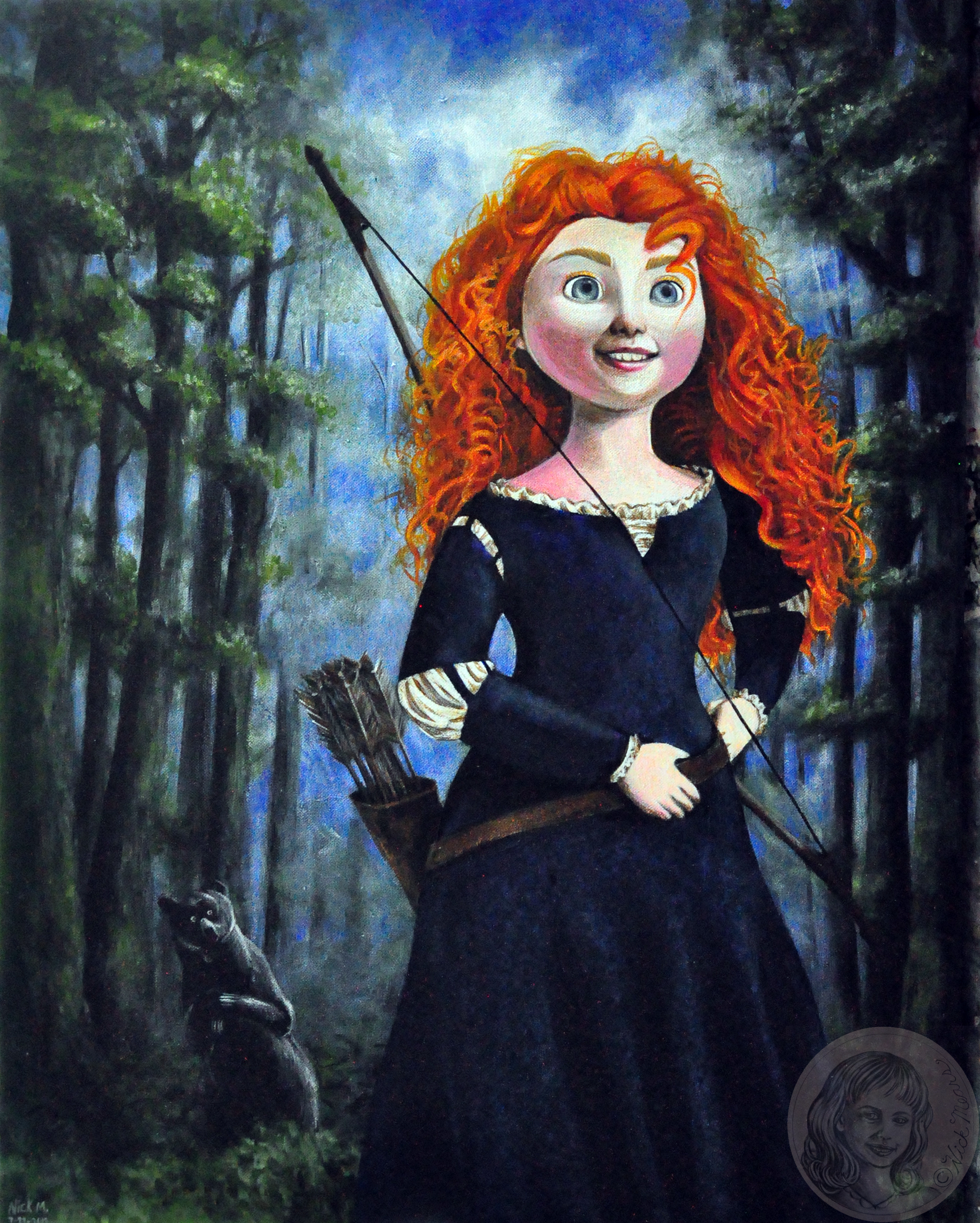 Merida from Brave