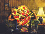 iwrestledapizza by NickMears