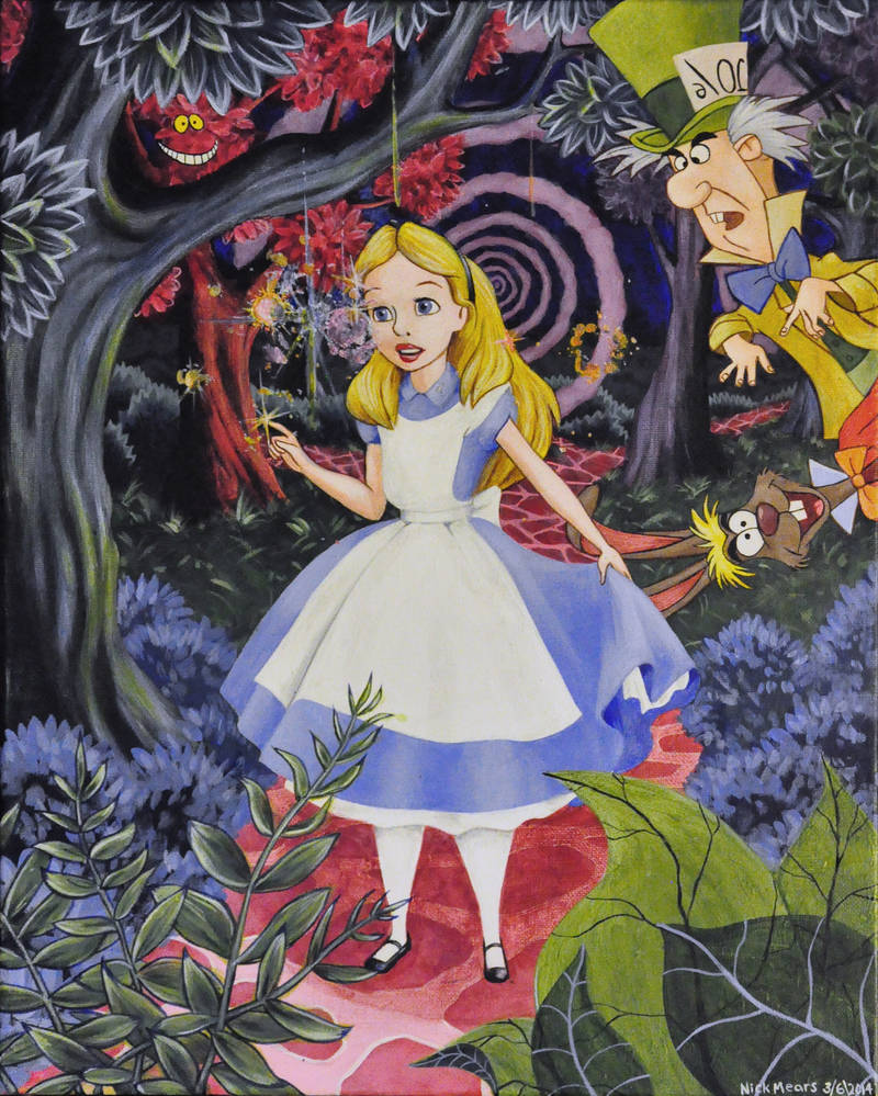 Рисунок про алису. Алиса в стране чудес Алиса. Алиса в стране чудес 1954. Алиса в стране чудес Дисней. Алиса в стране чудес 1973.