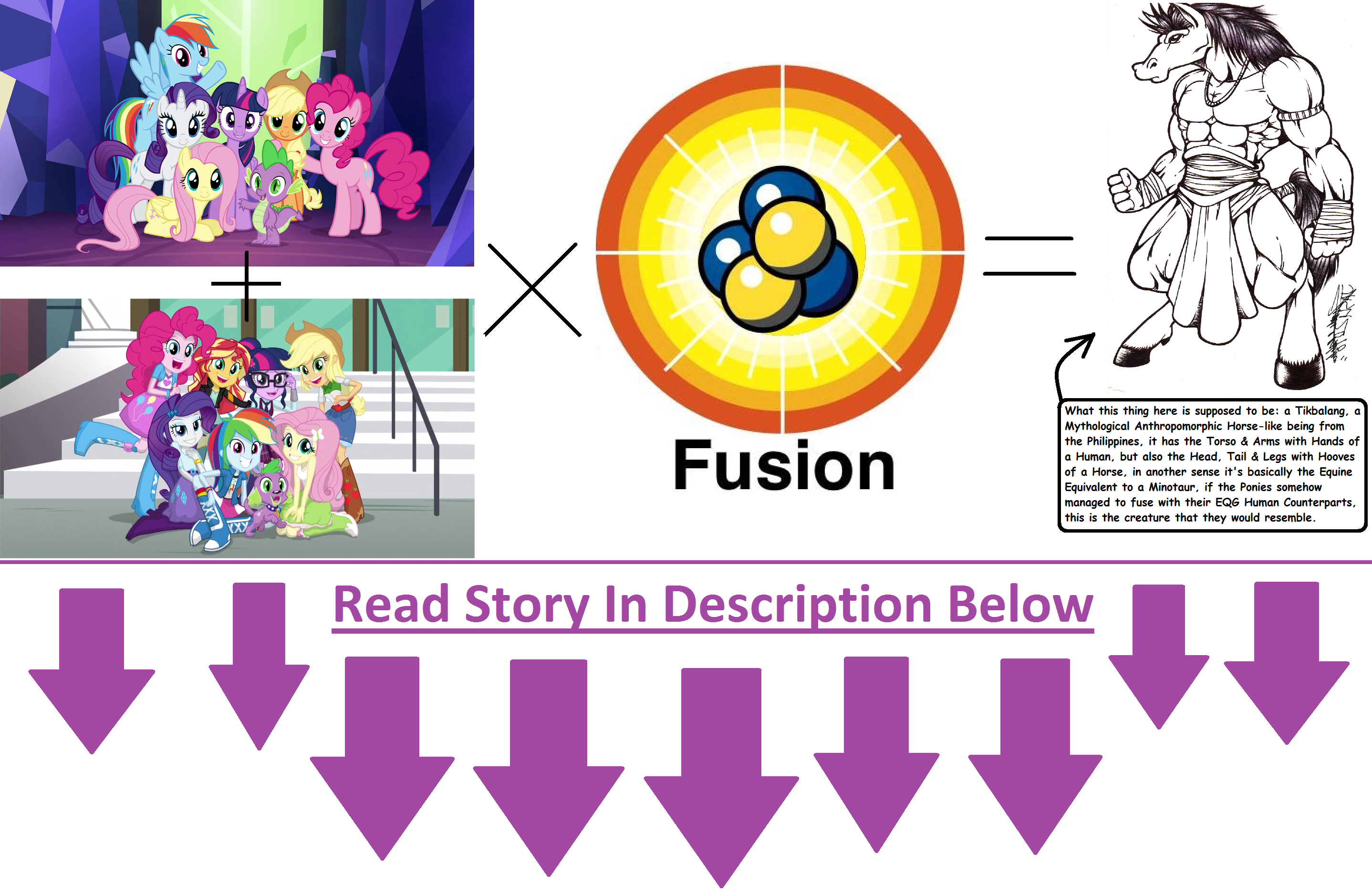 My Little Pony FiM/EQG: Friendship Fusion part 2