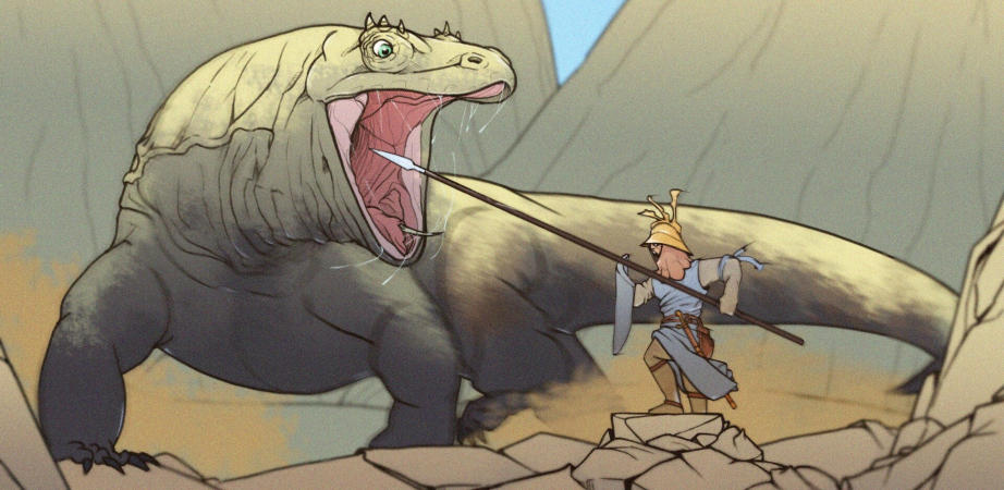 -Saint George and the Dragon- by sketchyleft on DeviantArt