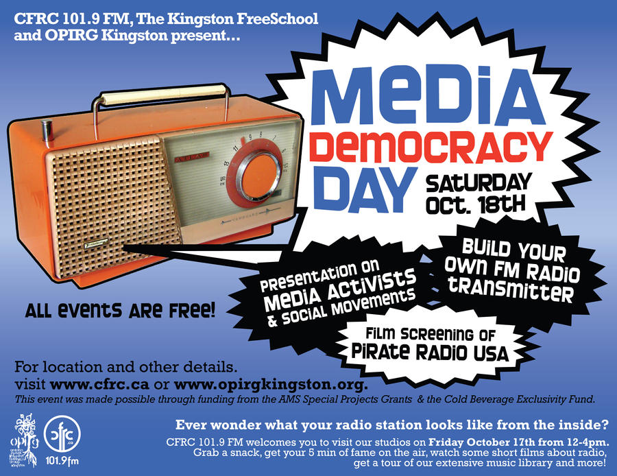 CFRC Poster - Media Democracy