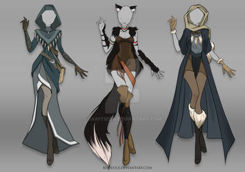 (CLOSED) Adoptable Outfit Auction 34-36