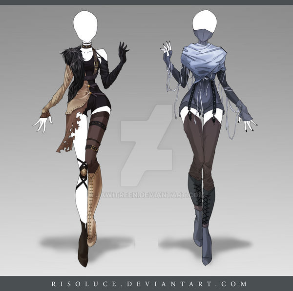 (CLOSED) Adoptable Outfit Auction 145 - 146