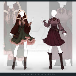 (CLOSED) Adoptable Outfit Auction 286-287