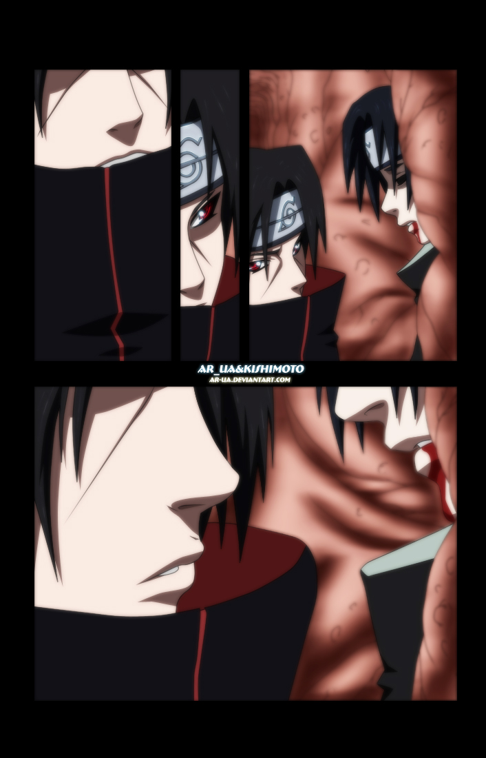 Naruto manga 574 - Pagina 13 Sasuke Classico by ADMUlielson on DeviantArt