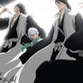 Kenpachi, Toushiro, Byakuya