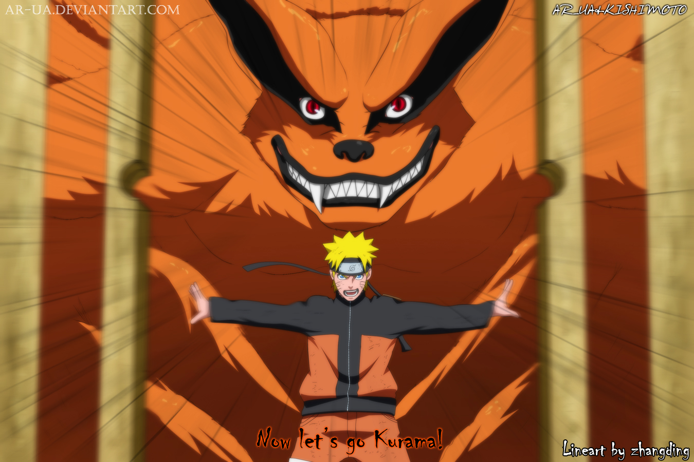 Naruto and Kurama