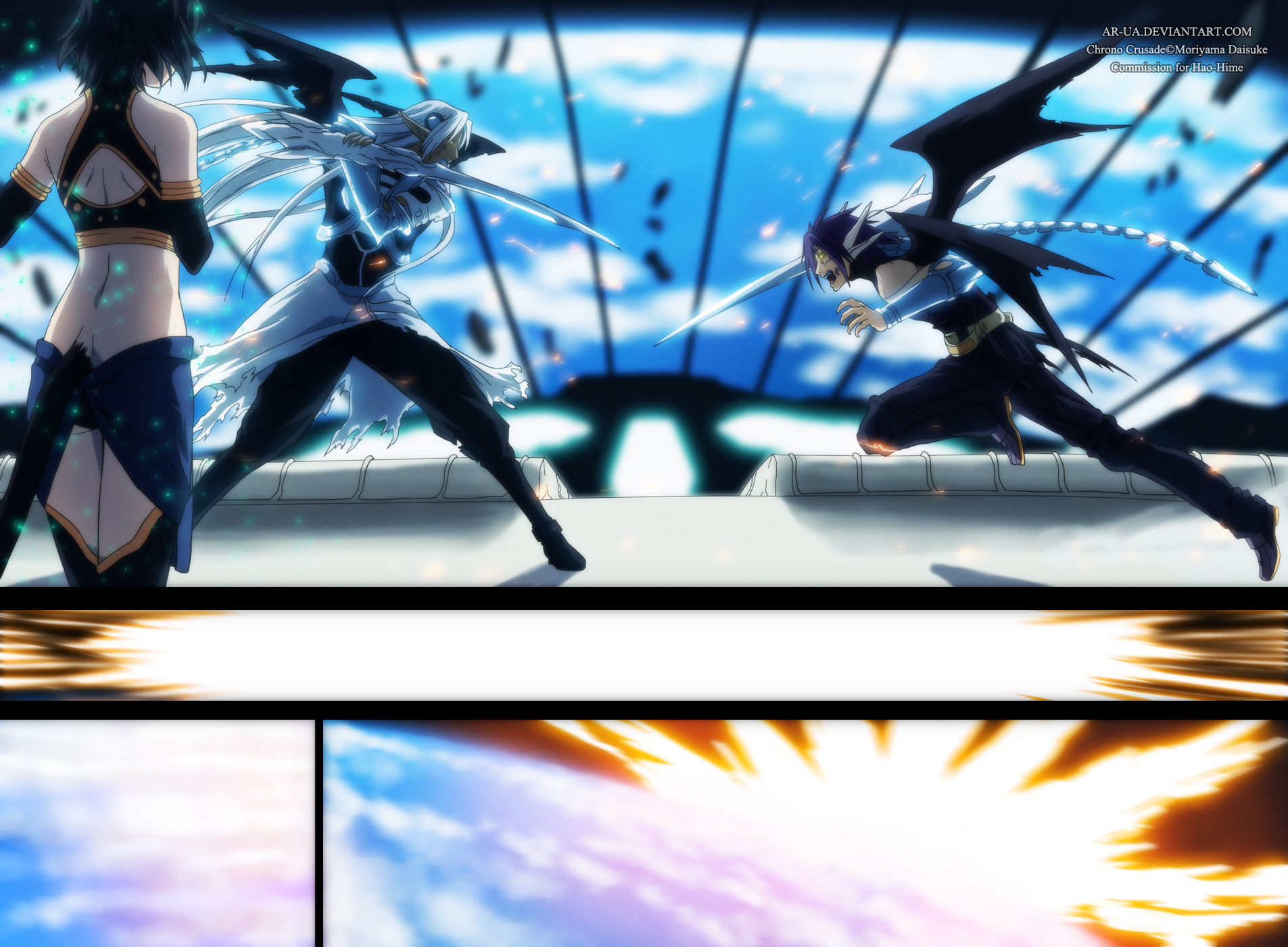 Commission: Shader, Aion vs Chrono