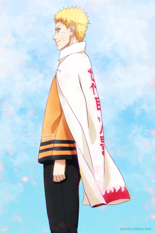 Uzumaki Naruto - Hokage by AR-UA on DeviantArt