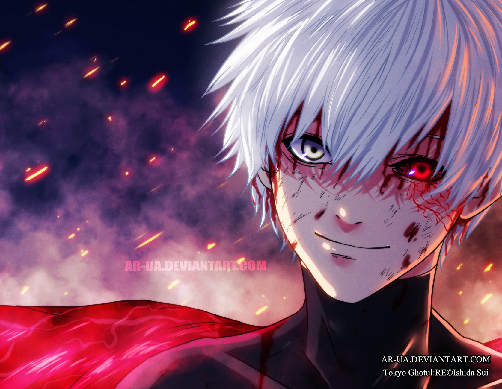 Tokyo Ghoul [Ken Kaneki] Wallpaper by ndhildaah on DeviantArt