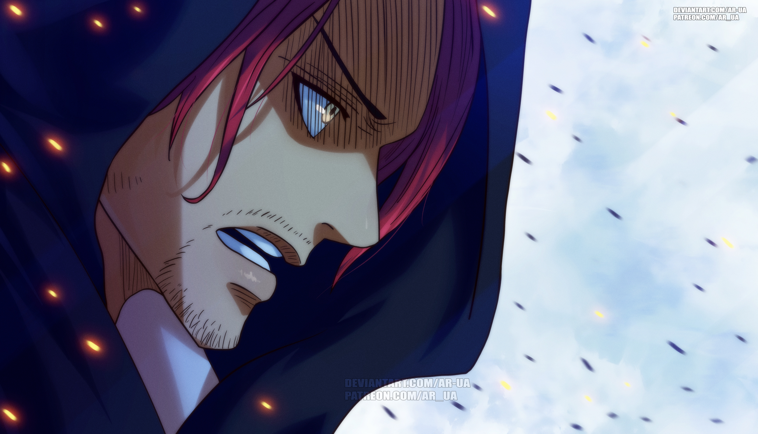 One Piece 907 Shanks By Ar Ua On Deviantart One Piece 907 Shanks By Ar Ua On Deviantart