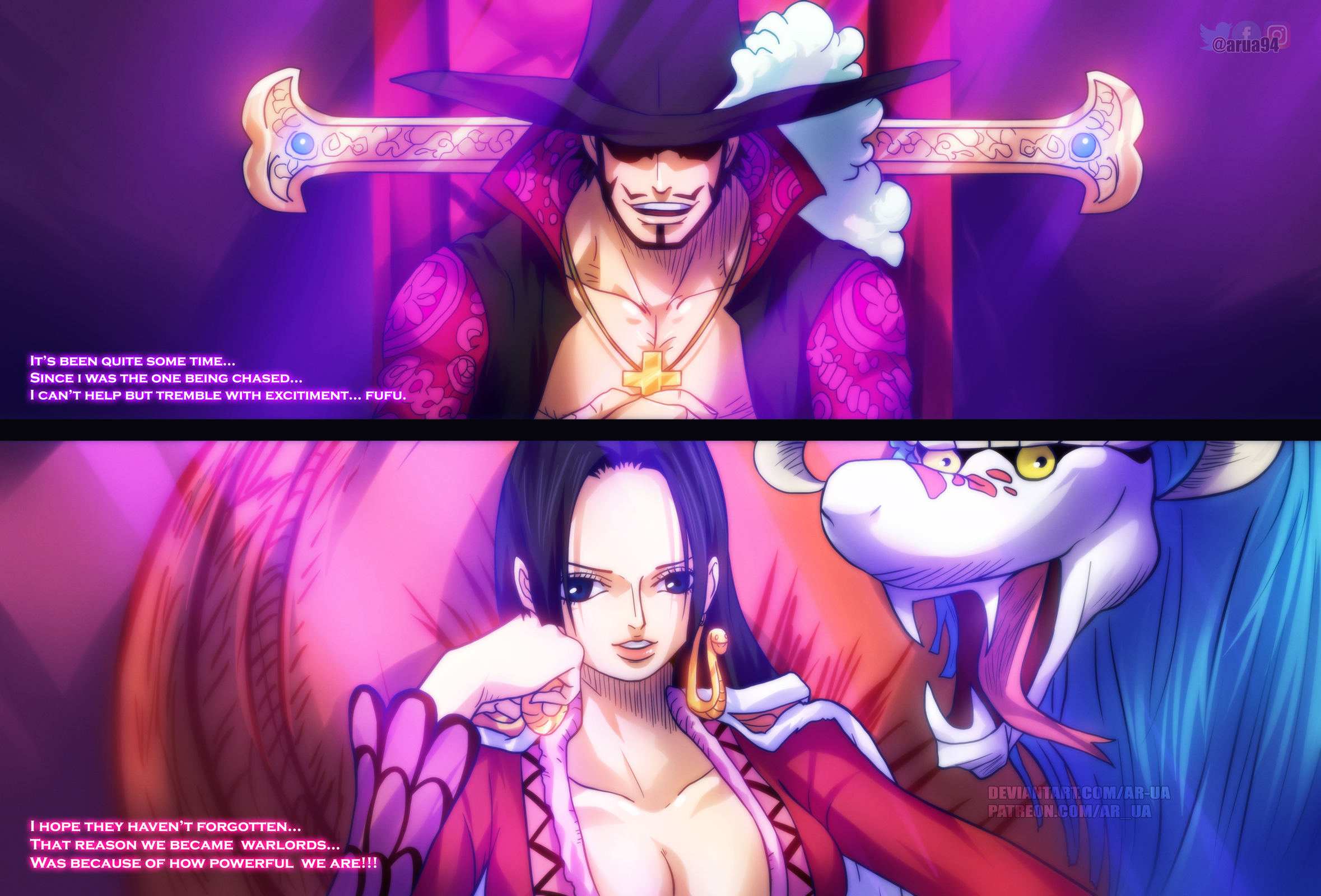 One Piece 956 Dracule Mihawk Boa Hancock By Ar Ua On Deviantart One Piece 956 Dracule Mihawk Boa Hancock By Ar Ua On Deviantart