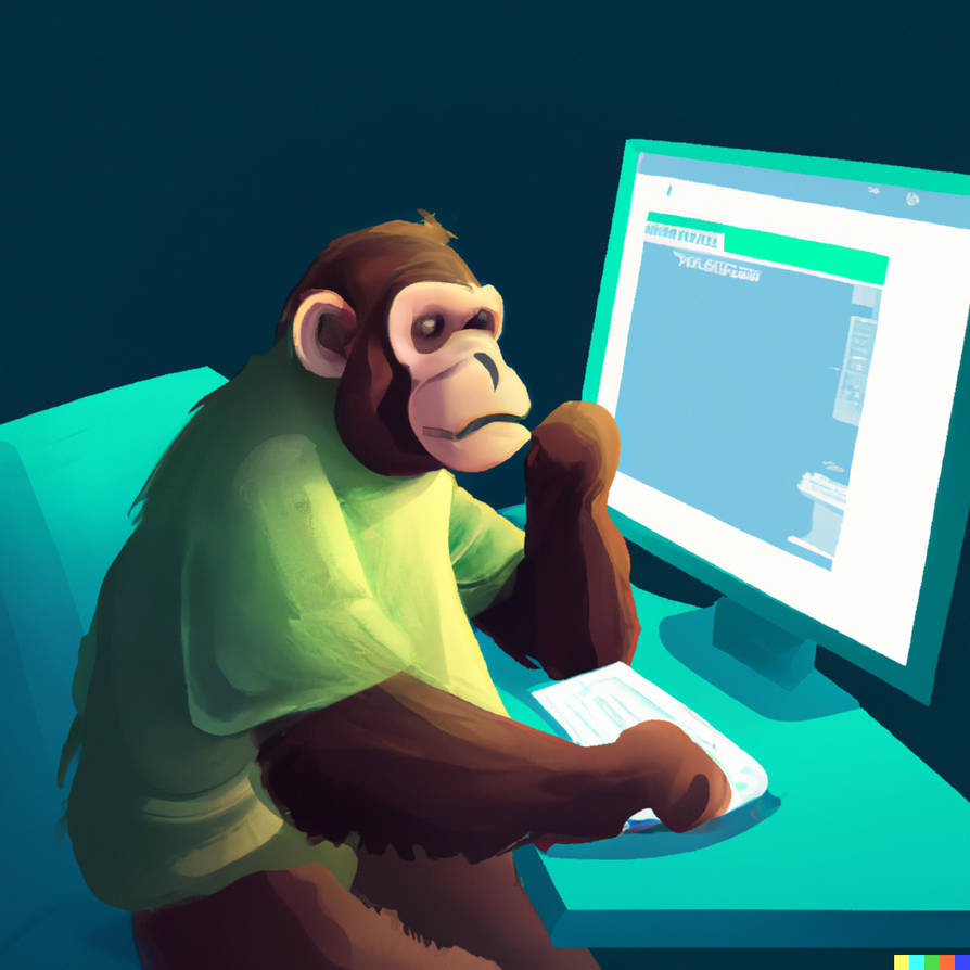 monkey coding by JeffersonSpyplane on DeviantArt
