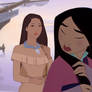 Pocahontas x Mulan