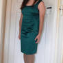 Crossdresser Green dress (2)