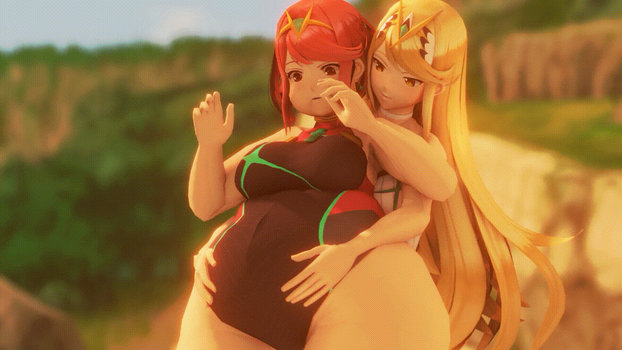 Pyra and Mythra