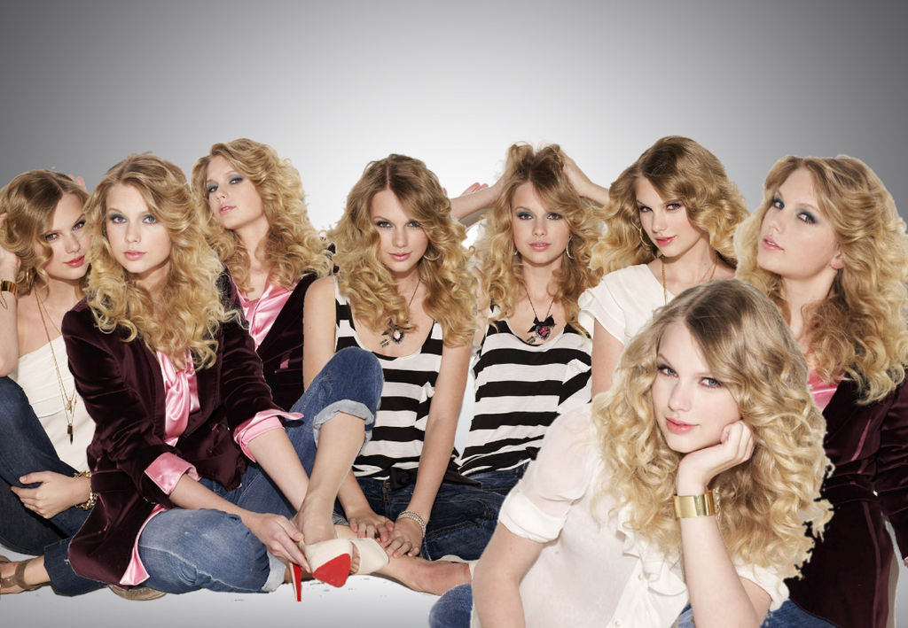 Taylor Swift Clones 3 (quick manip)