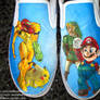 Super Smash Bros. slip-ons