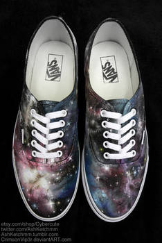 Galaxy Print Vans III